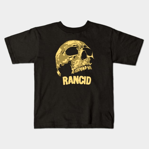 Rancid Skull Kids T-Shirt by ilrokery